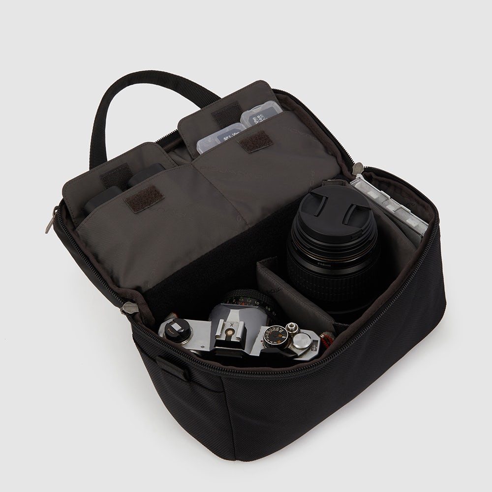 Kameratasche aus recycled Stoff