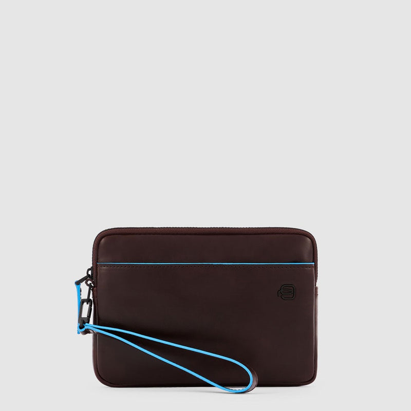 Wrist clutch bag with credit card facility