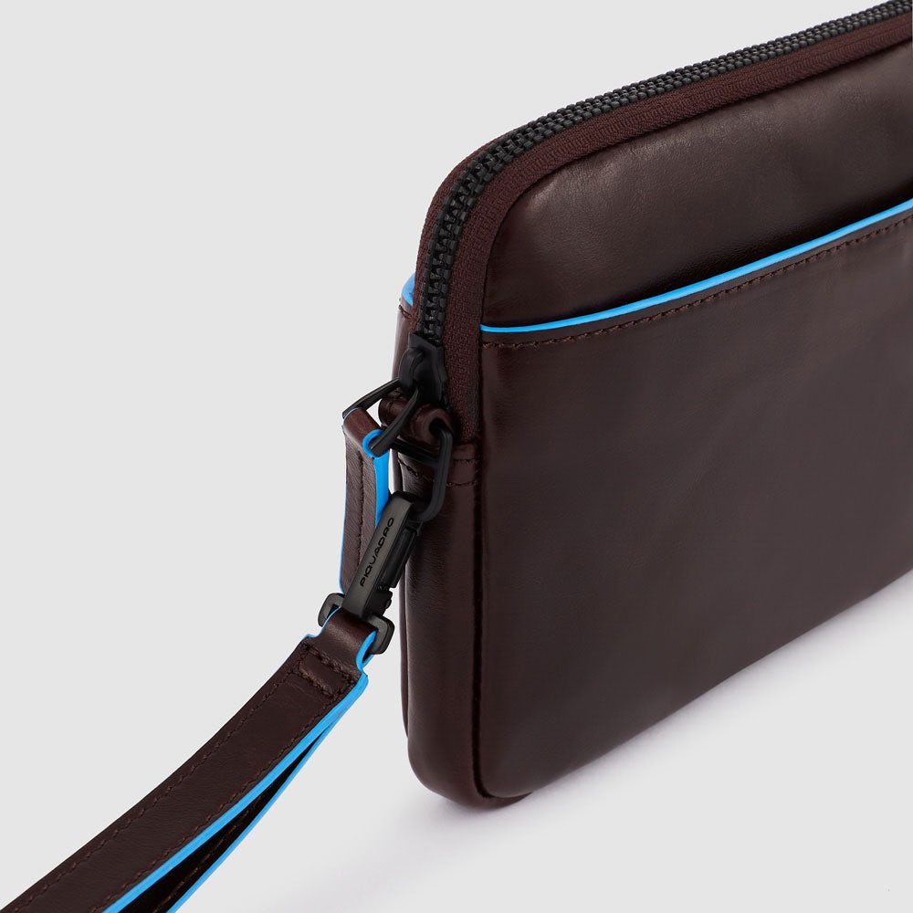 Wrist clutch bag with credit card facility