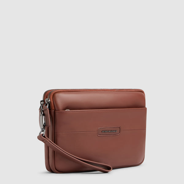 Men's Leather Clutch for iPad® mini with RFID Protection - 6