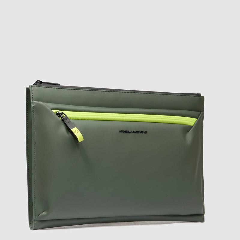 Water resistant clutch for iPad®