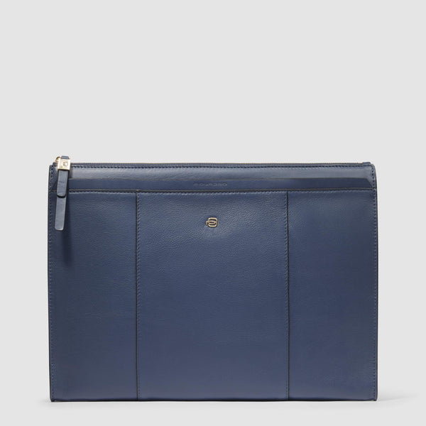 Women's leather clutch for iPad®