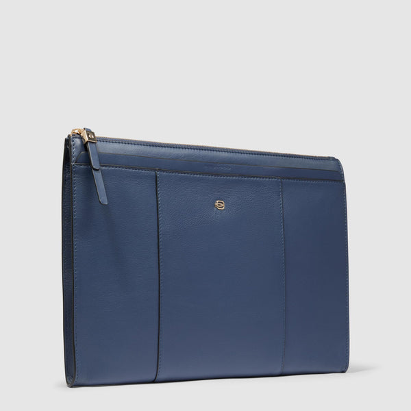 Women's leather clutch for iPad®