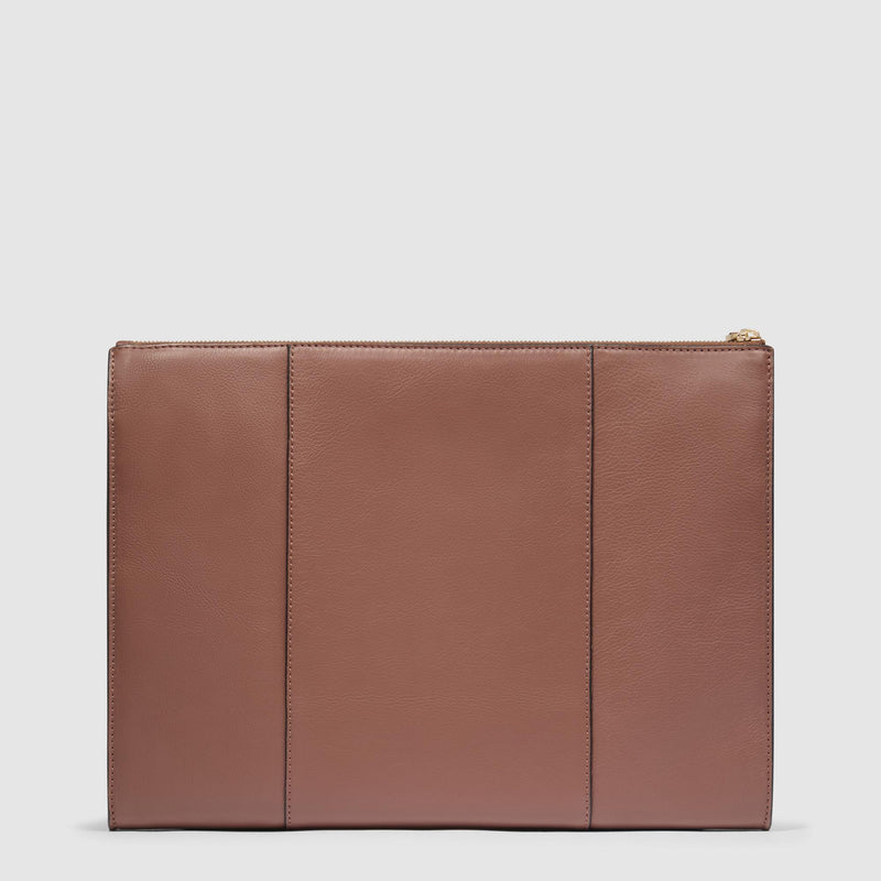 Women's leather clutch for iPad®