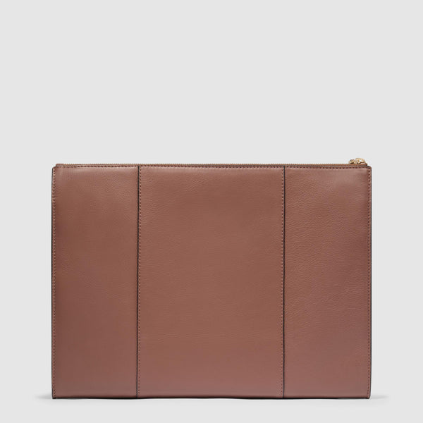 Women's leather clutch for iPad®