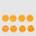 Set of 8 Suitcase Wheel Caps for PQ-Light Luggage