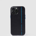 Leather Case for 6.1-inch iPhone® 15 and 15 Pro - Black