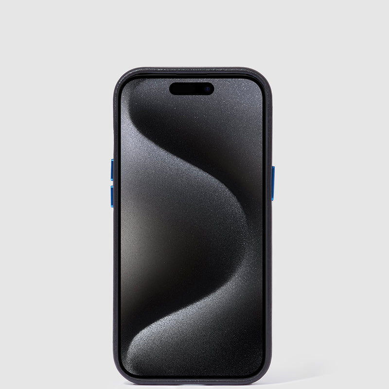 Étui en cuir pour iPhone® 15 Pro 6,1"