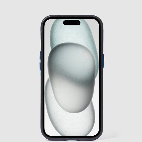 Étui en cuir pour iPhone® 15 Plus