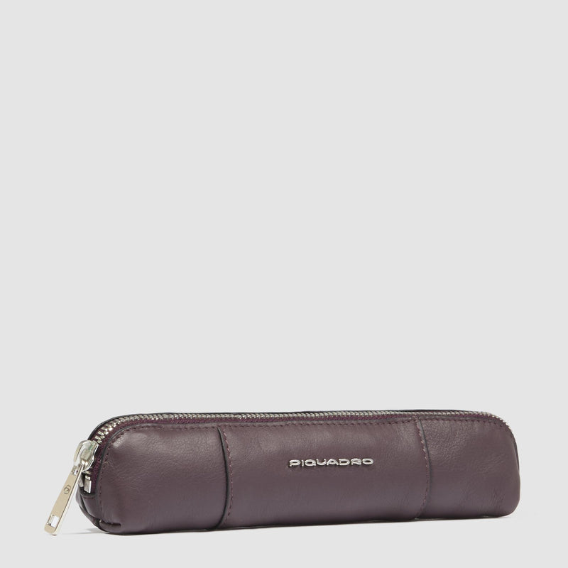 Small size, leather pen case
