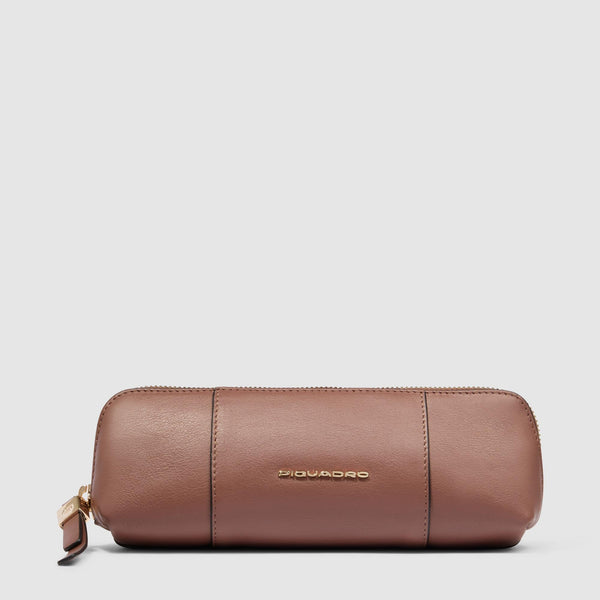 Leather pen case