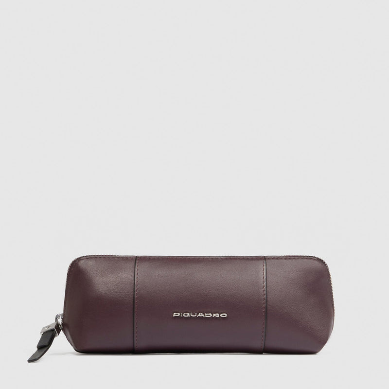Leather pen case