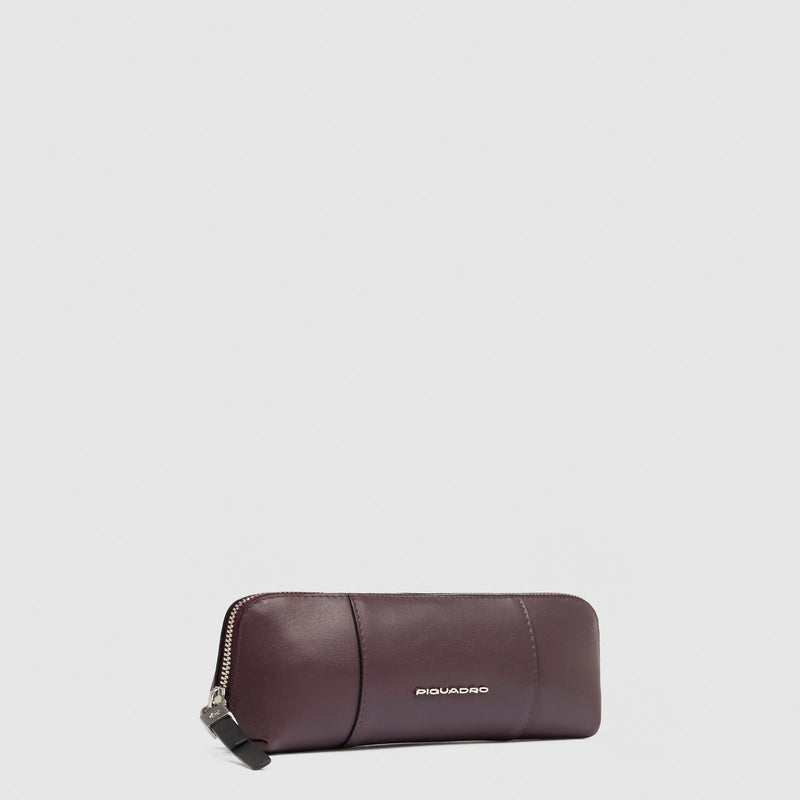 Leather pen case