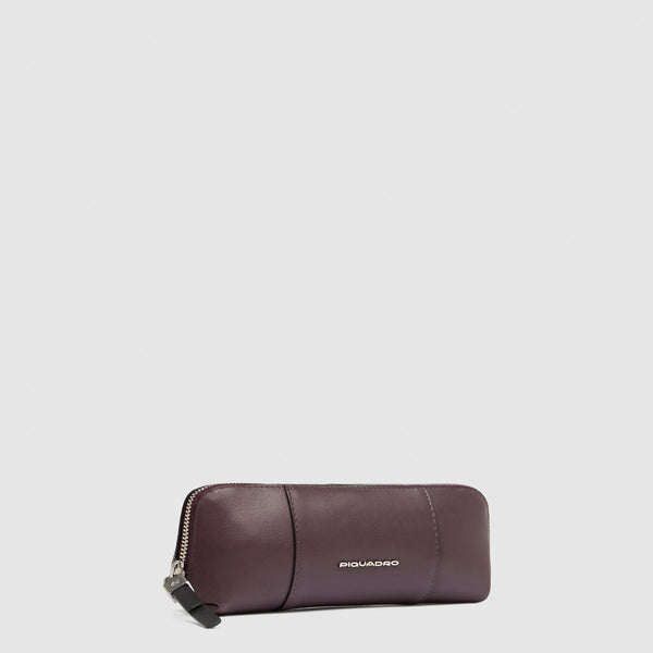 Leather pen case