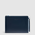 Men's Leather Clutch for iPad® 11" with AirPods® Pocket