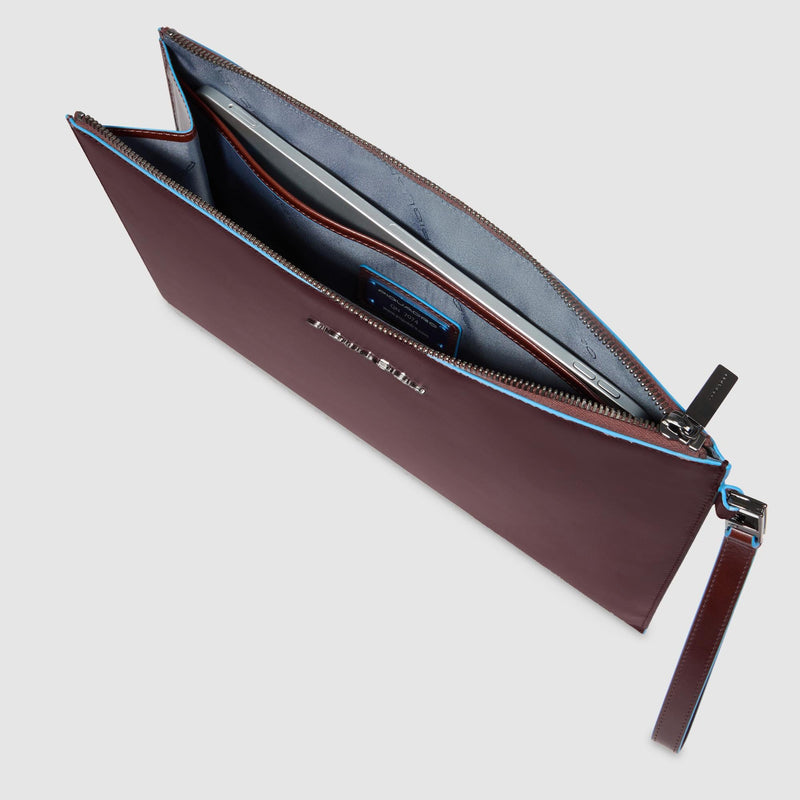 Leather men's clutch for iPad® 11"