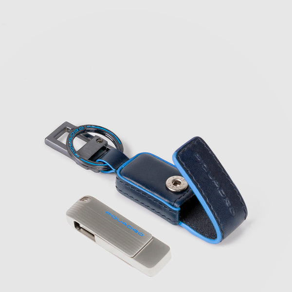 Keychain with 256 GB USB flash drive
