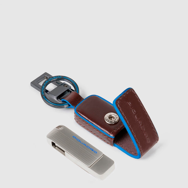 Keychain with 256 GB USB flash drive