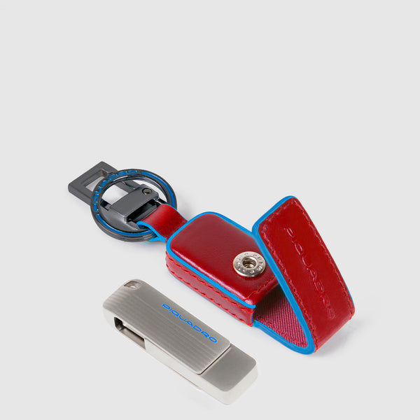 Keychain with 256 GB USB flash drive