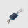 Porte-clefs avec câbles USB et lightning 