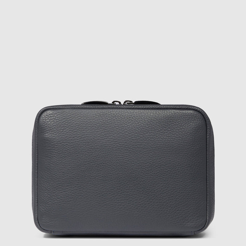 Leather travel cord organizer pouch - 2