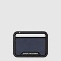 Monogram Plate with Your Initials, Matte Black - Electric blue
