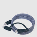 2-in-1 Magnetic Charging Cable in Metal