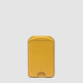 MagSafe® Leather Wallet with Rechargeable Tracker - Yellow