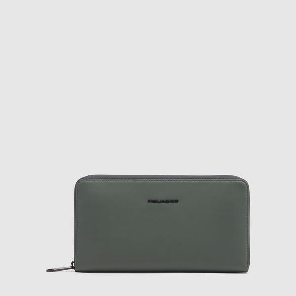 Men's Water-Resistant Clutch with RFID Protection - 1
