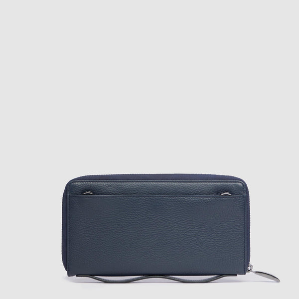 Leather wristlet