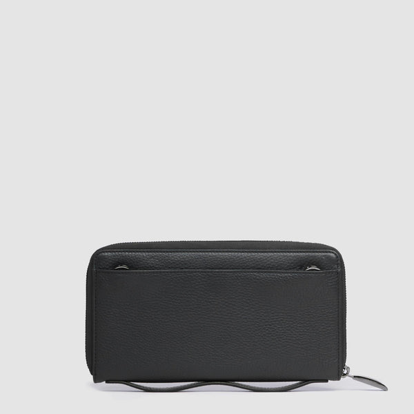 Leather wristlet