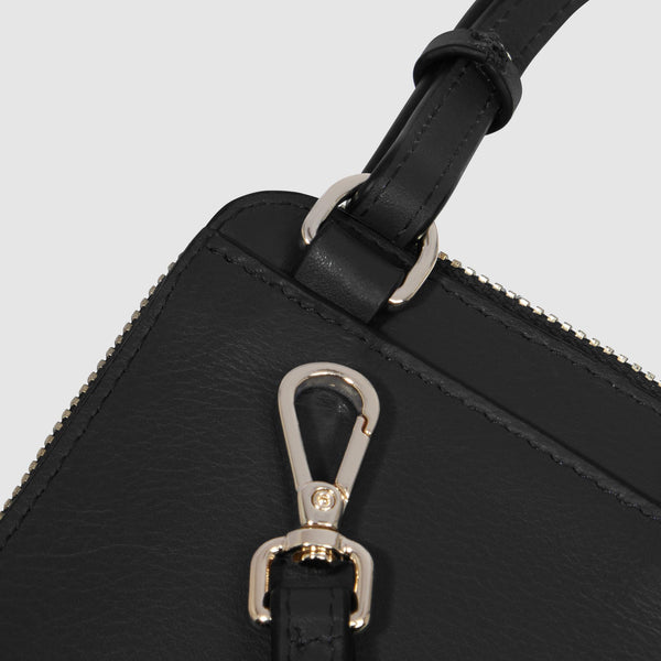 Leather neck phone case