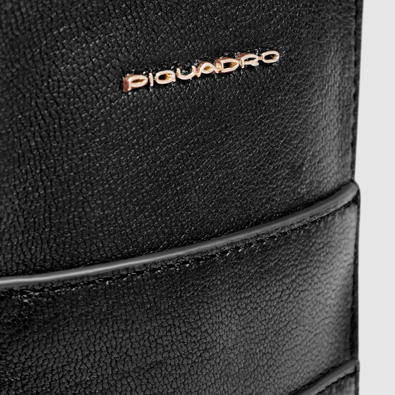 Leather neck phone case