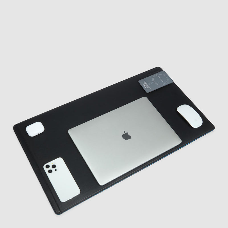 Leather desk pad