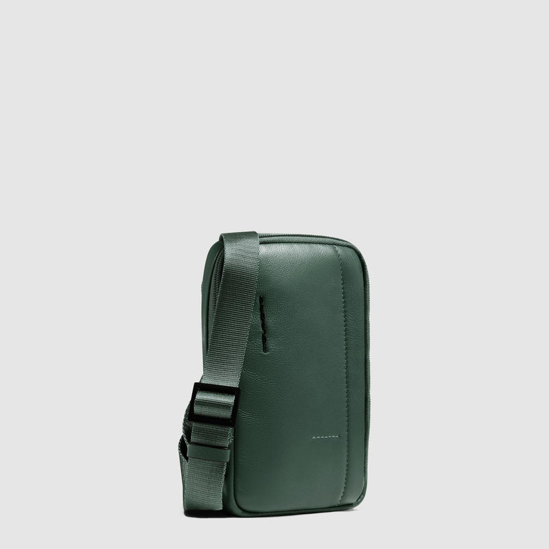 Leather neck phone case