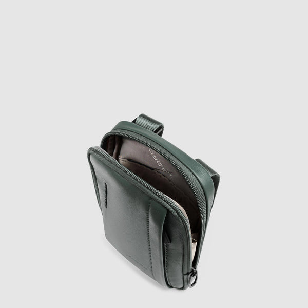 Leather neck phone case