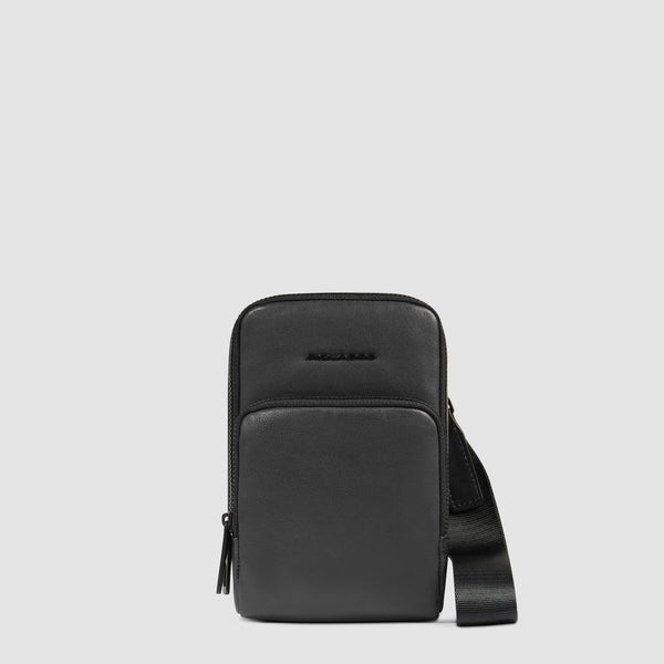 Leather neck phone case