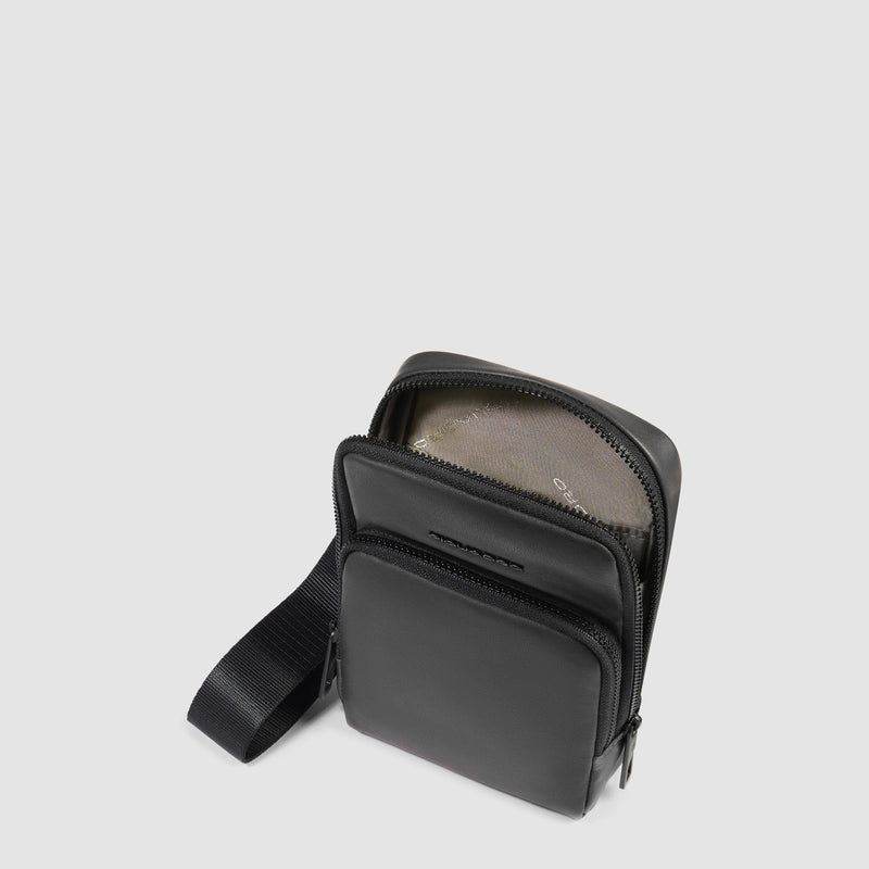 Leather neck phone case