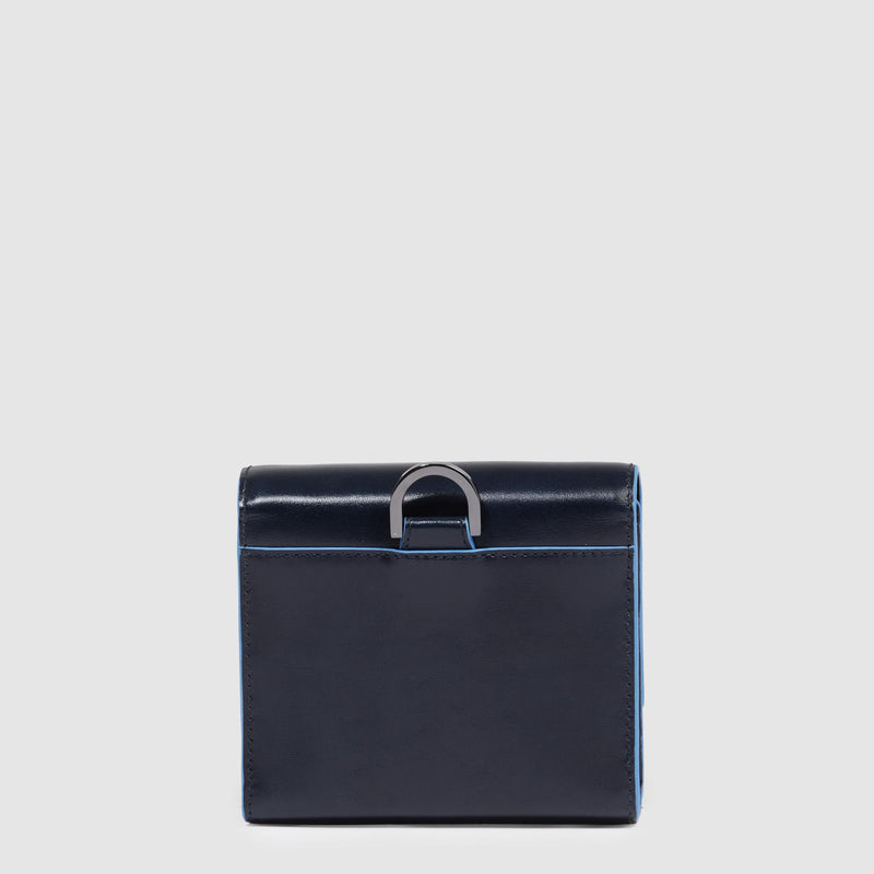 Leather case for foldable wireless charging base