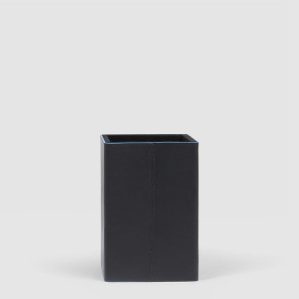 Leather pen holder