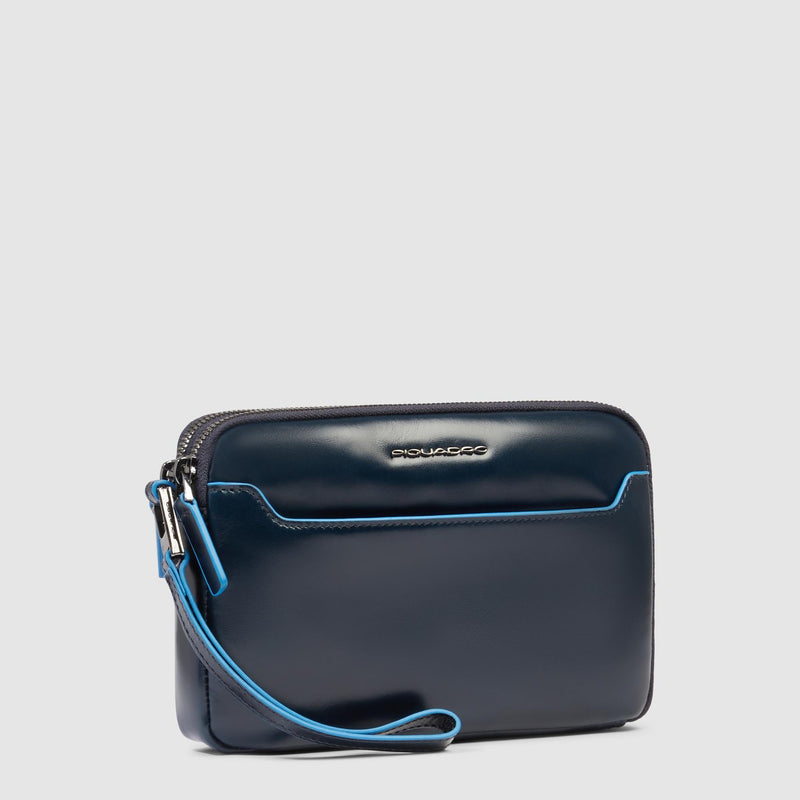 Men's clutch with three dividers