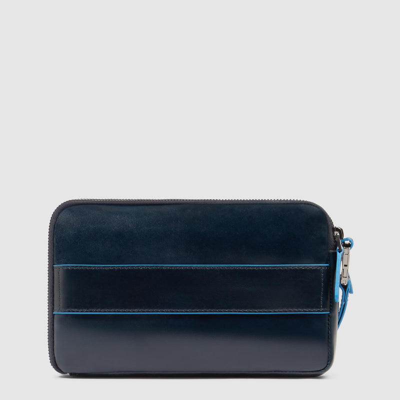 Pochette uomo a tre scomparti