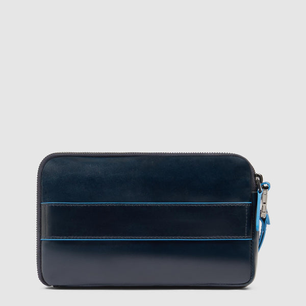 Pochette uomo a tre scomparti