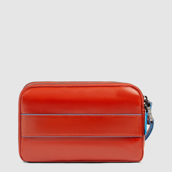 Men's clutch with three dividers