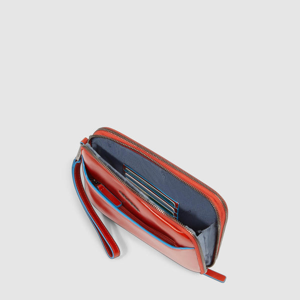 Men's clutch with three dividers