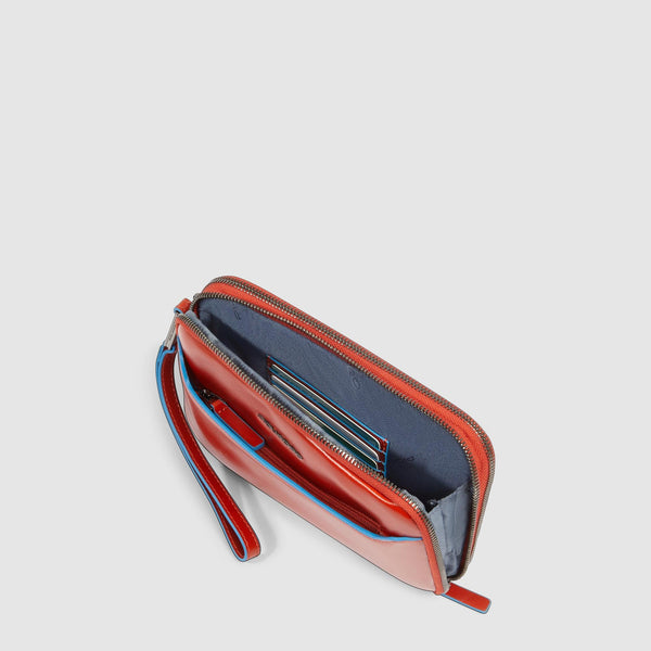 Pochette uomo a tre scomparti