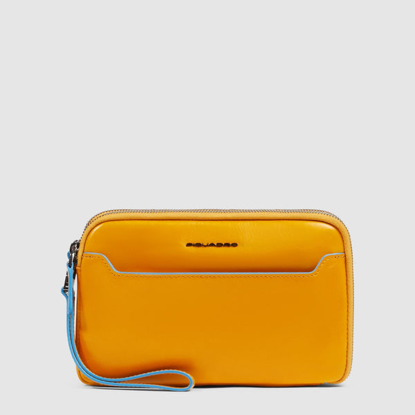 Handtasche für Herren mit drei Fächern