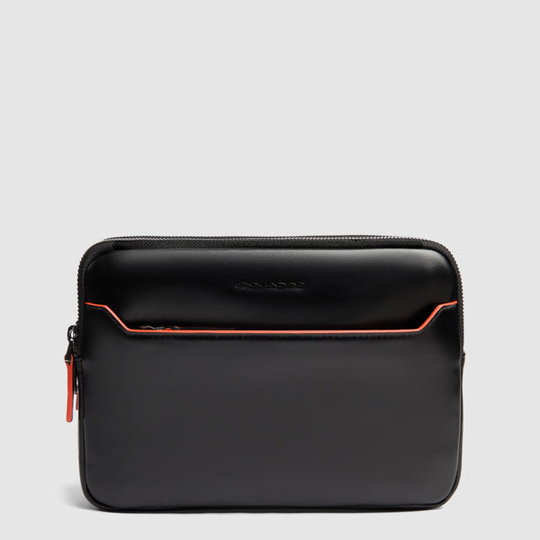 Men's Leather Clutch with Fingerprint Lock for iPad® mini - 1
