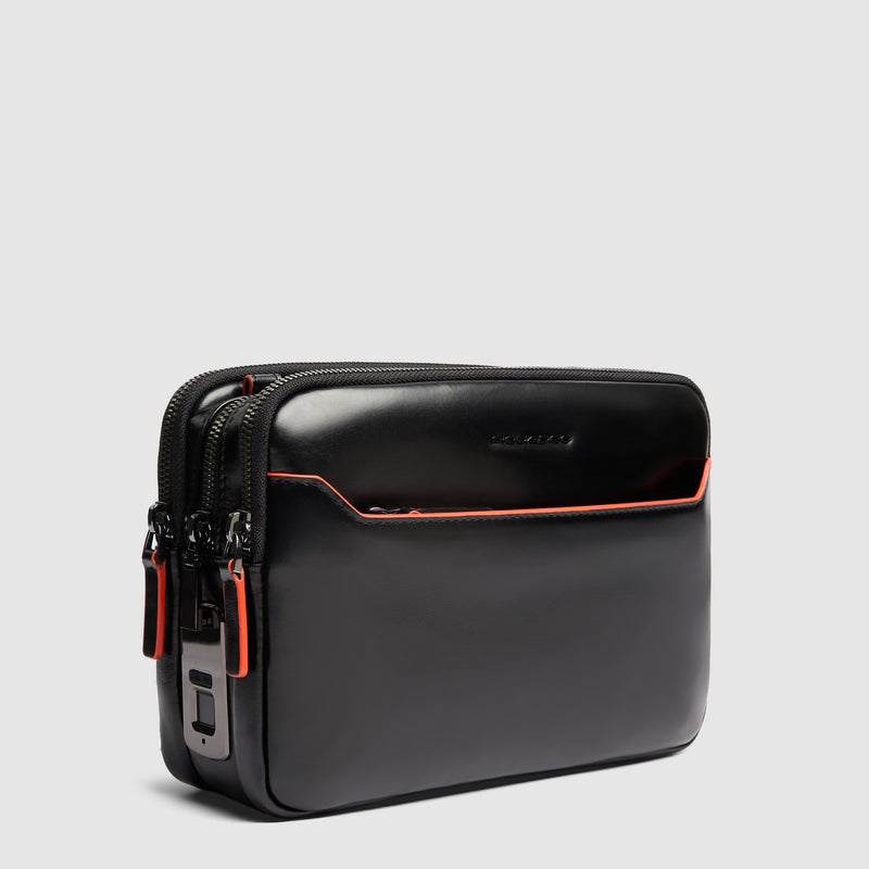 Men's Leather Clutch with Fingerprint Lock for iPad® mini
