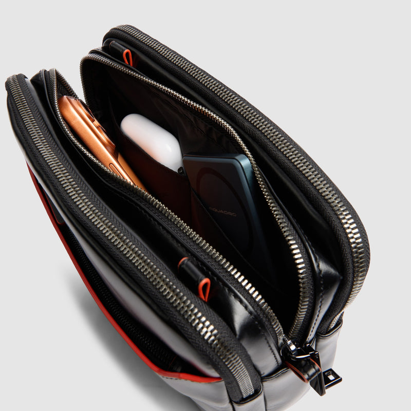 Men's Leather Clutch with Fingerprint Lock for iPad® mini
